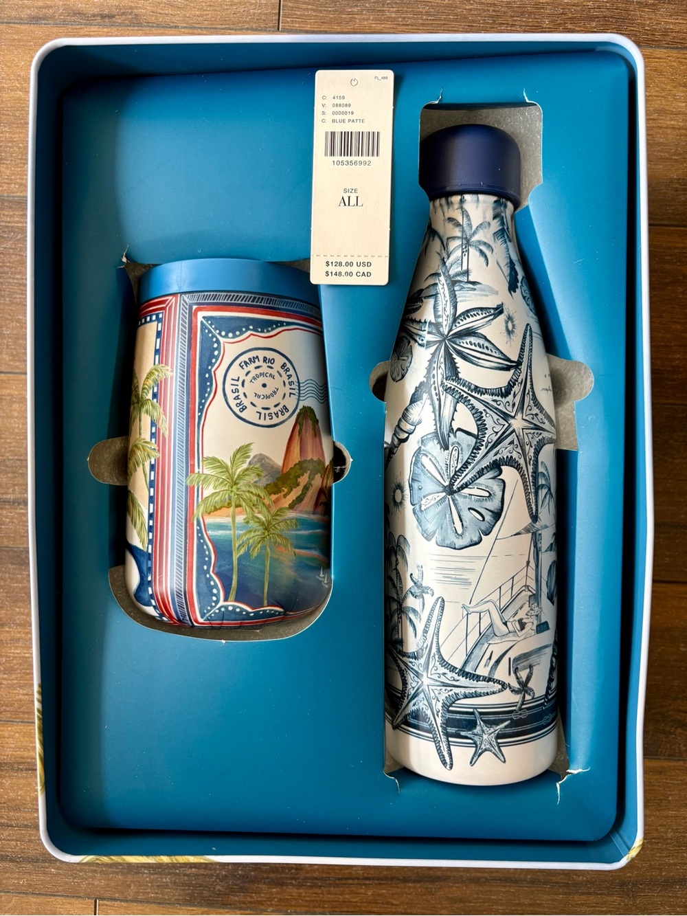 Farm Rio Water Bottle Set - Picture 6 of 10